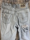 Levi's Silver Tab Jeans Womens 25 Baggy Denim Medium Wash Distressed — photo 5