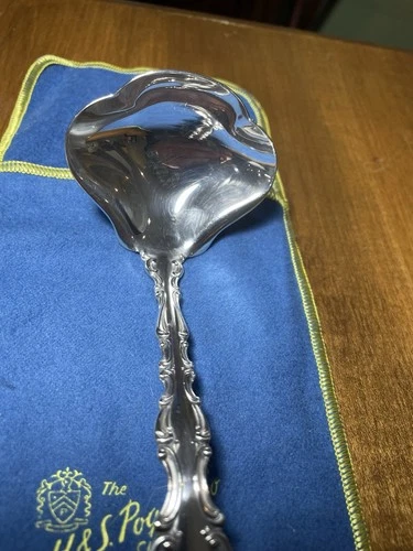 GORHAM “STRASBOURG” 1897 Sterling Silver .925  7”, 2.822 Ounce Soild Gravy Ladle