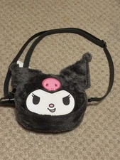 Loungefly Sanrio NWT Kuromi Figural Plush Crossbody Bag