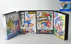 Sega Mega Drive MD Genesis Sonic The Hedgehog 1 2 3 Spinball set Japanese ver