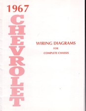 1967 Chevrolet Belaire Caprice Impala Wiring Diagrams Manual 1967 Chevrolet Belaire Caprice Impala Wiring Diagrams Manual