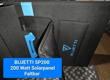 BLUETTI SP200 200W / 220W Foldable Solar Panel - Portable, Mobile, Barely Used