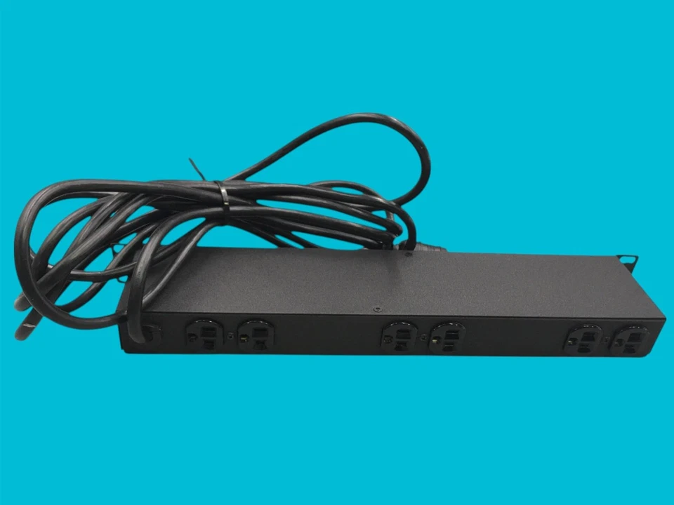 Geist SPN064-15TL Server 6-Outlet Rackmount Surge Protector Power Strip - Image 4 of 4