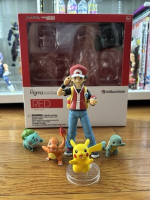 Figma 356 Pokemon Red Trainer Pocket Monster w/Pikachu Max Factory Action Figure