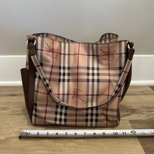 Burberry haymarket Tote Bag