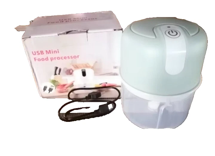 USB Mini Food Chopper Electric Garlic Veg & Meat Grinder, Portable, Rechargeable
Opens in a new wind