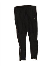 NIKE Womens Dri Fit Leggings UK 14 Medium Black AL16
