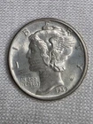 1939-D Mercury Dime Silver AU Nice Detail 90% US Coin