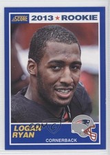 2013 Score 2013 Rookie Blue Logan Ryan #393 0a9