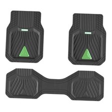 Car Floor Mats Heavy Duty Floor Mats For Cars 3 Piece All-weather Lightgreen