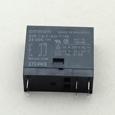 G2R-1A-E-ASI-T130 24VDC Power Relay 16A 24VDC 6 Pins x 10PCS NEW