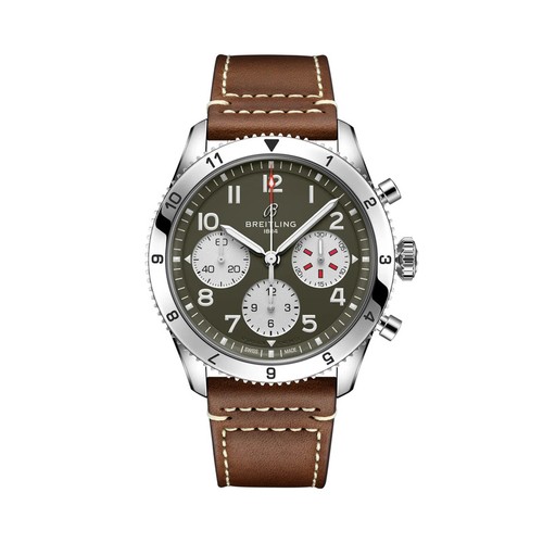 Breitling Classic AVI A233802A1L1X1 42 mm Green Dial