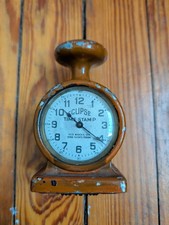 eclipse time stamp, antique, joslin, mechanical clock, 1919