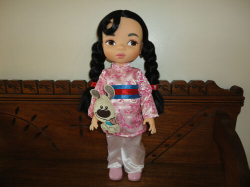 Disney MULAN Baby Doll & Little Brother DOG 16 inch - Picture 1 of 10