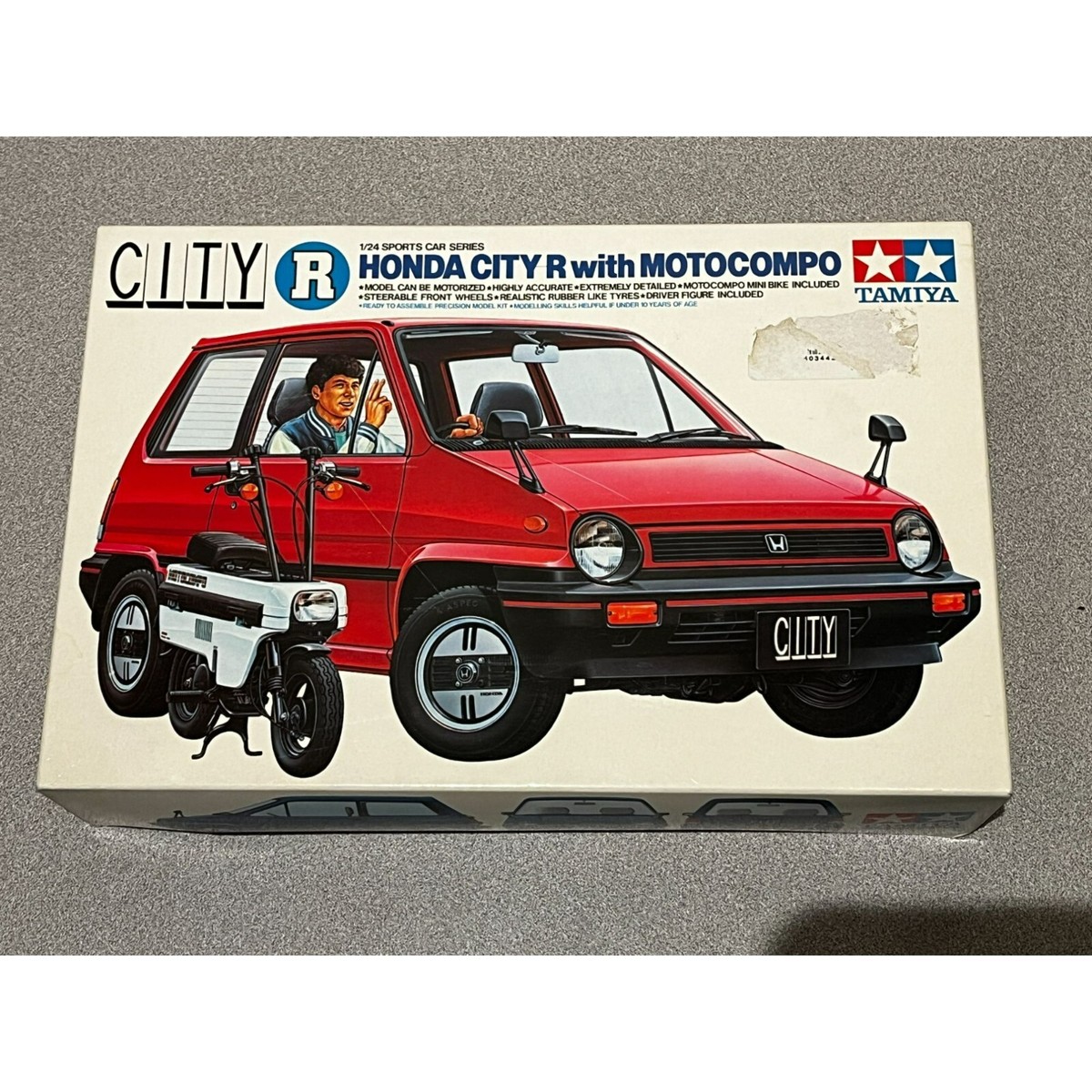 TAMIYA HONDA CITY R MOTORIZED & MOTOCOMPO BIKE Model Kit 1/24 | eBay