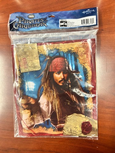 TWO 2011 Pirates of the Caribbean Banner and Table Cloth Disney BRAND NEW - Picture 2 of 4