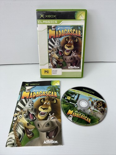 MADAGASCAR | OG Xbox & Manual