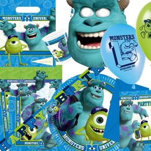New Disney Monsters Inc University Party Supplies Tableware