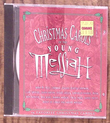 CHRISTMAS CAROLS OF THE YOUNG MESSIAH BEBE & CECE 4HIM SANDI PATTY MORE  CD 3622