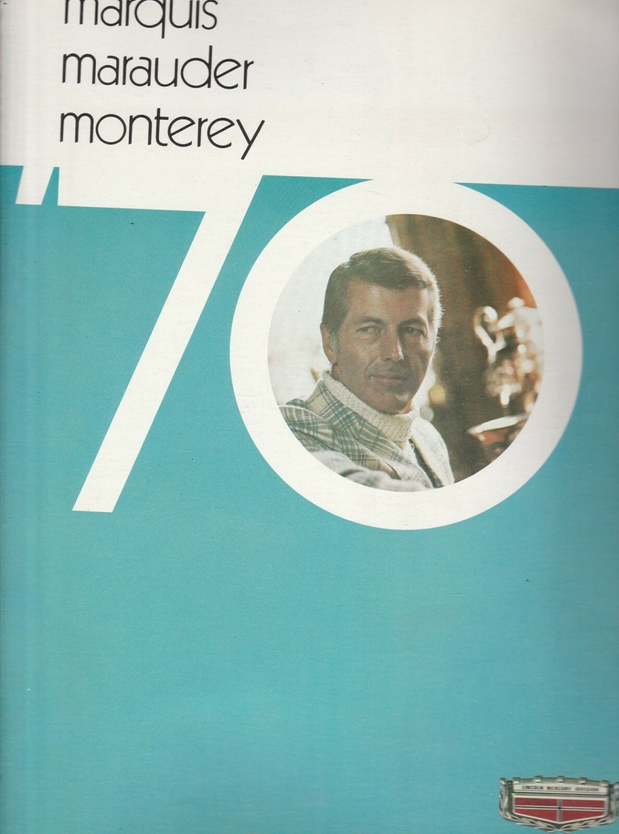 MARQUIS, MARAUDER, MONTEREY 1970 CATALOG | eBay