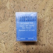 Schmetz Needle Box of 100 Needles Canu 37:92 FB Nm:70/027 UY 121 GUS