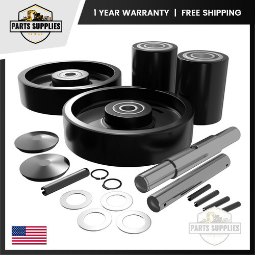 Wesco 272748 Manual Pallet Jack Complete Wheel Replacement Kit