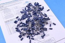 200 NIC Components Nippon 1uF 50V Non-Polar Aluminum Electrolytic Capacitors