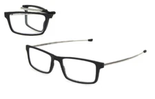 Foster Grant TO GO Folding Micro-Readers w Protective Case FGTRTG04 BLK +1.50