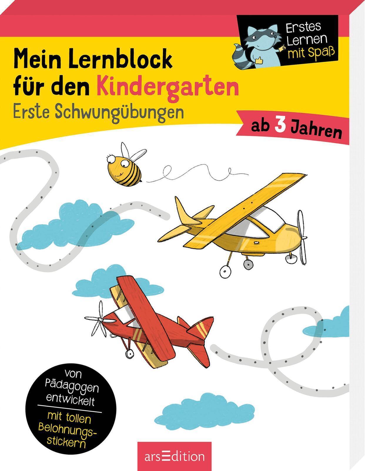 Thumbnail - Mein Lernblock Für Den Kindergarten - Erste Schwungübungen Hannah Lang