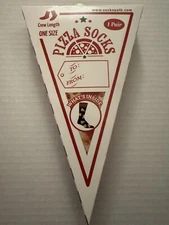 Sockopath Pizza Crew Socks Men’s/women’s Unisex Novelty Socks, Pizza Slices New