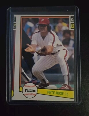 rare pete rose cards 1987 Topps Pete Rose #200 Cincinnati Reds Multiple INK ERROR CARD - RARE ON BACK