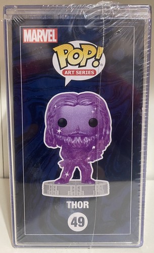 ⭐️GIFT Thor Funko Pop! Marvel: Infinity Saga -Thor Artist Series #49 +Protector - Picture 3 of 5