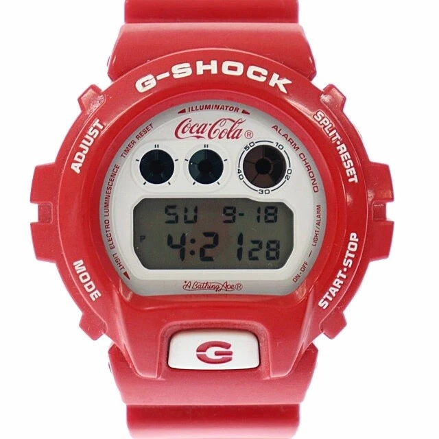 G-SHOCK × A BEATHING APE a bathing Ape × Coca-Cola collaboration wristwatch