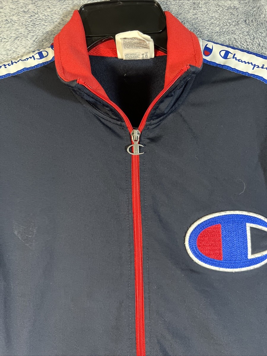 Champion Vintage Full Zip Track Jacket Big Champion Vintage Full Zip Track Jacket Big