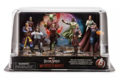 Marvel Studios Doctor Strange 2 Deluxe Figure Set   Wanda, Strange, America   Ne