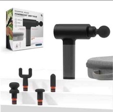 Sharper Image Powerboost Deep Tissue Percussion Massager Version 3.0 Massage Gun