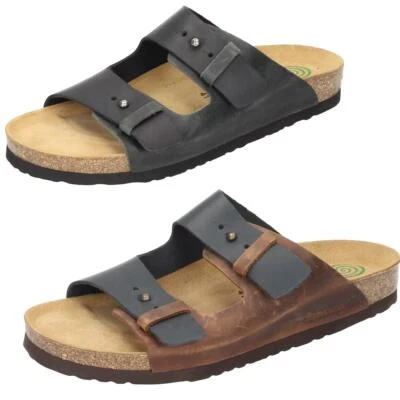 DR.BRINKMANN 600407 Leder Pantolette Sandale Lederfussbett weich Gr.41-50 - Bild 1 von 4