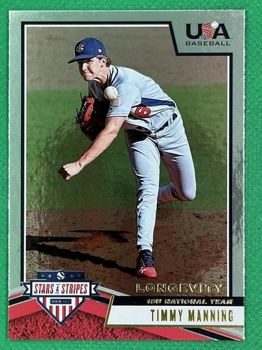 2019 Panini USA Stars & Stripes - Longevity Base #42 TIMMY MANNING Nice ...