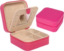 Travel Jewelry Case Travel Jewelry Box Travel Jewelry Organizer Small Jewelry Or