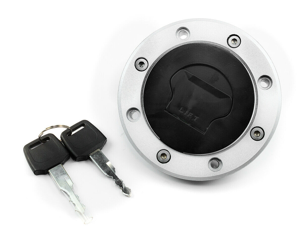 Serratura Tappo Carburante Compatibile Con Suzuki GSF Bandit 1000/1300, SV650, GS, DR, GSX, TL – Diametro 107.5 Mm