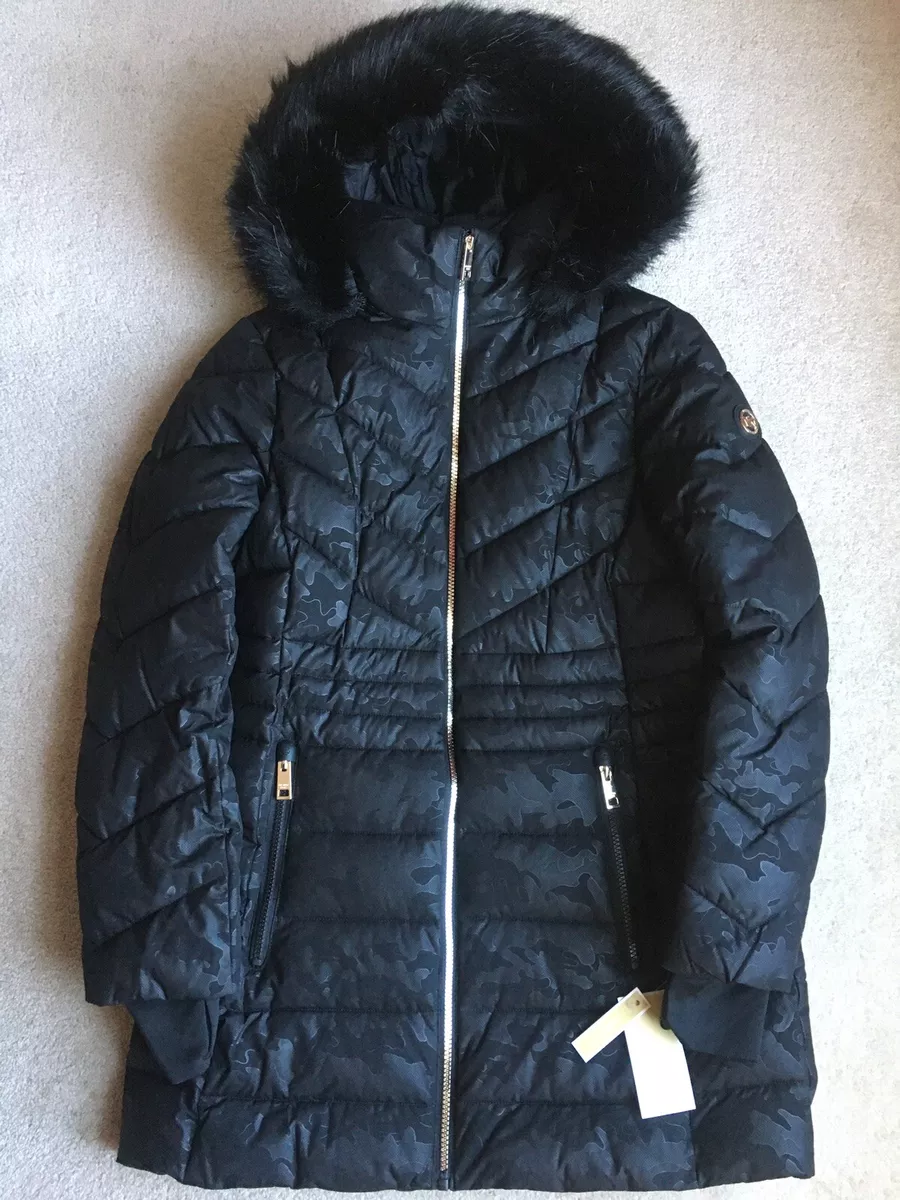 Michael kors hotsell coat with fur