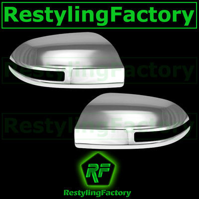 Triple Chrome plated ABS Mirror Cover w/Turn Signal for 09-15 NISSAN MAXIMA 2015