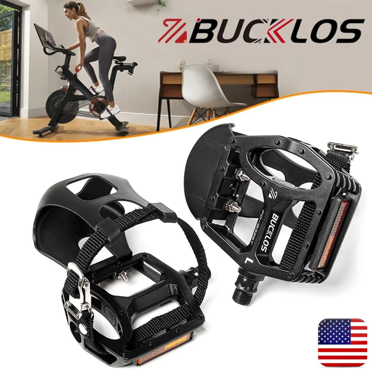 Cyclingdeal Cages For Peloton Bike Pedals Clip Peloton Bike Pedal