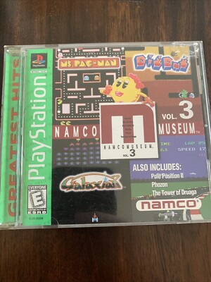 Namco Museum Vol. 3 - PlayStation 1, Manual Included, Tested Working