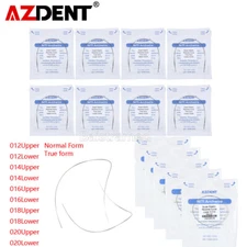 AZDENT Dental Orthodontic Reverse Curve Arch Wire Niti Super Elastic Round