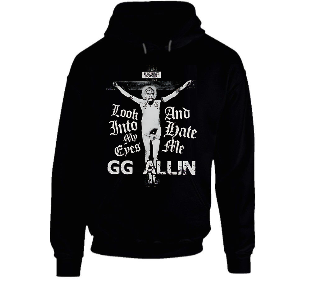 GG Allin Hoodie Shirt Tee Size S4XL HA1768 eBay