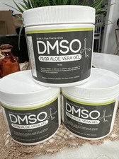 DMSO Gel Aloe V.Non-diluted 99.995 Pharma Grade Dimethyl Sulfoxide 3packs 