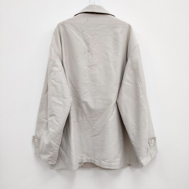 YOKE New PAINTED BIG COVERALL JACKET FOG WHITE Regular price YOKE New PAINTED BIG COVERALL JACKET FOG WHITE Regular price