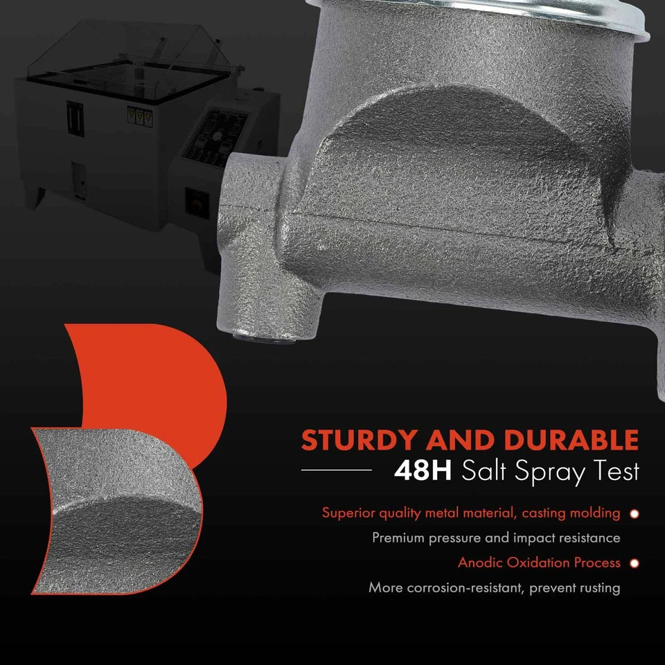 Cilindro maestro de freno con depósito para Dodge Custom D200 Plymouth Plaza Chrysler Foto 2 de 4