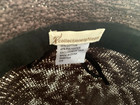 COLLECTION EIGHTEEN Hat Brown Cotton Blend Knit Double Gold Band Fedora One Size — photo 9